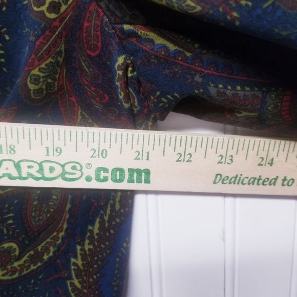 Notations Zip Up Paisley Size 1X Jacket - Picture 2 of 5